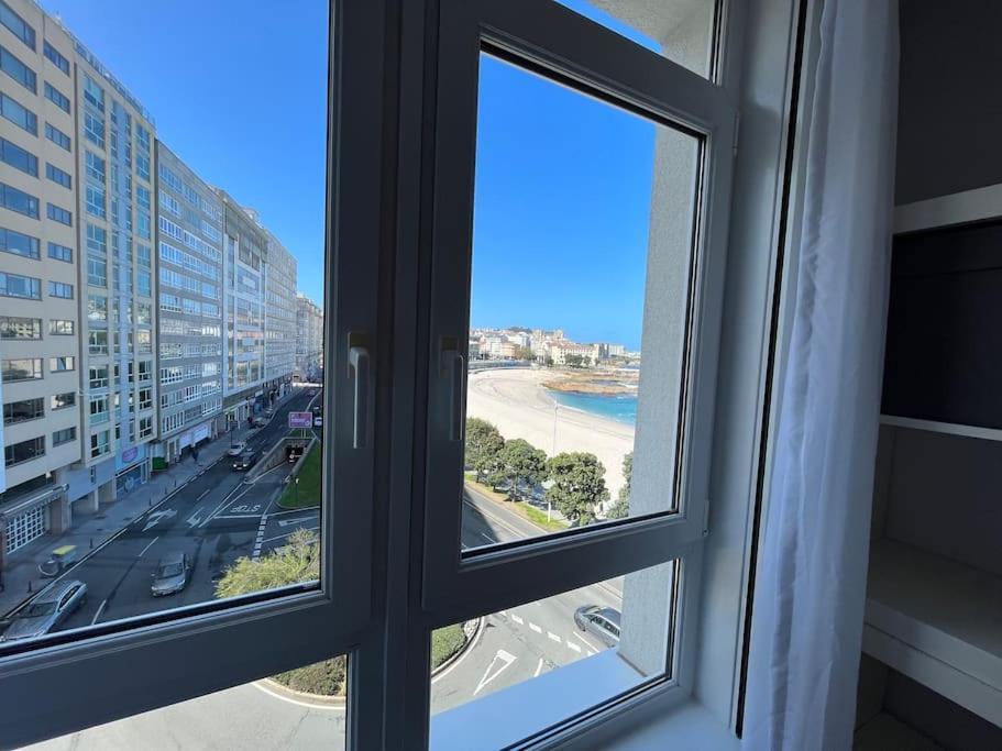 Primera Linea De Playa De Riazor 아 코루냐 외부 사진