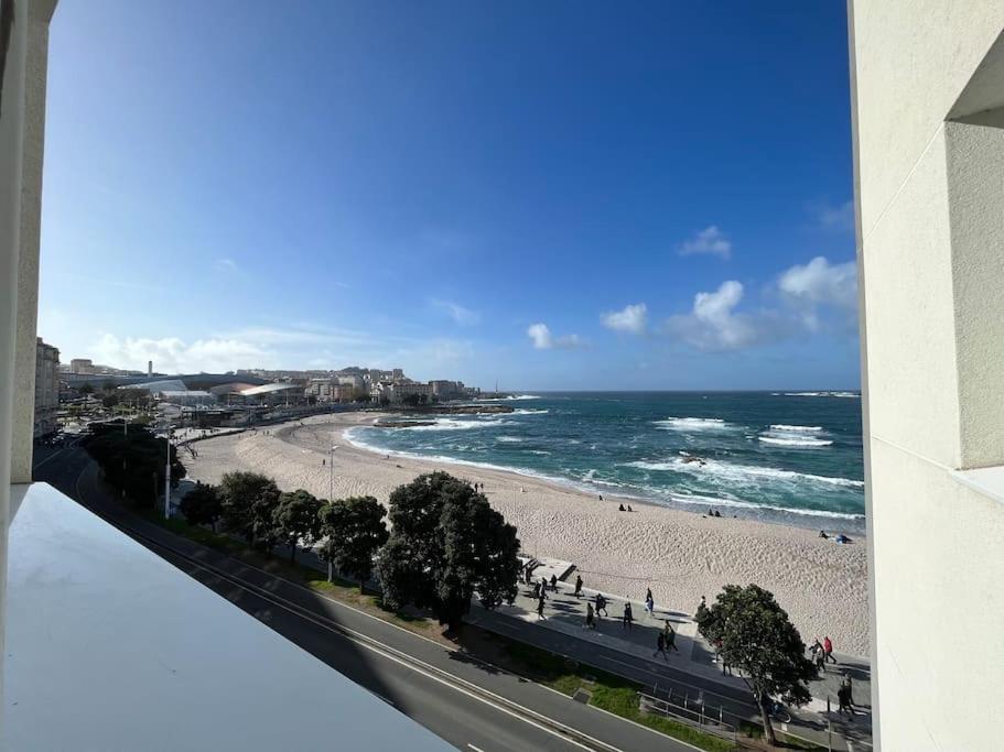Primera Linea De Playa De Riazor 아 코루냐 외부 사진